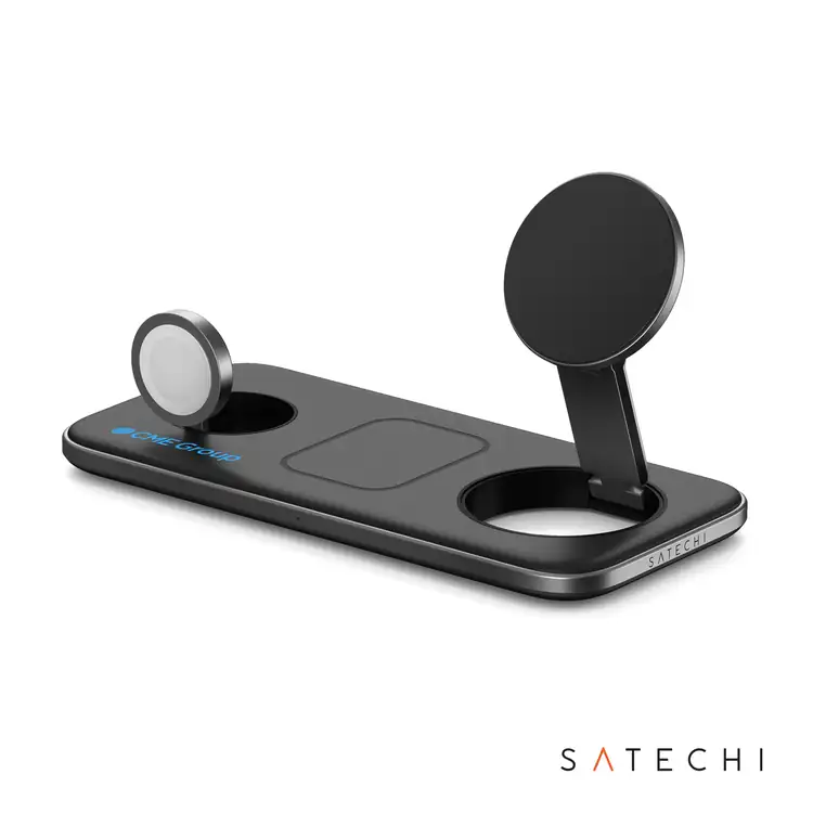 SATECHI Qi2 Trio Foldable Wireless Charging Pad