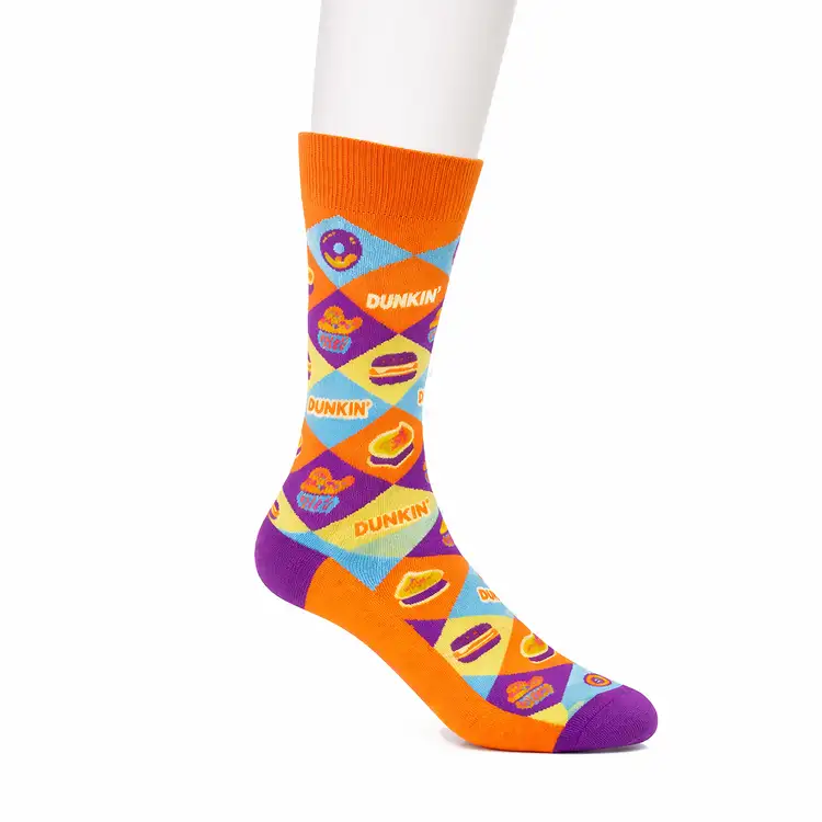 Factory Direct Woven Dress Socks #4