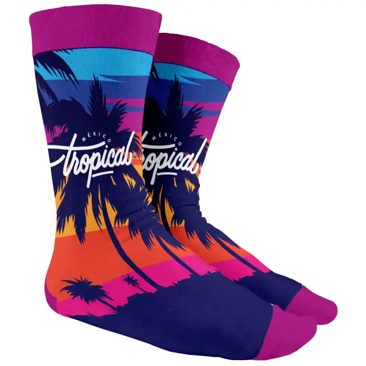 Chaussettes personnalisées par sublimation #3