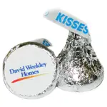 Chocolats Hershey’s Kisses avec étiquette personnalisée