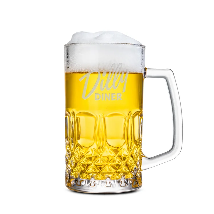 Bierfaust Beer Stein 20 oz - Deep Etch