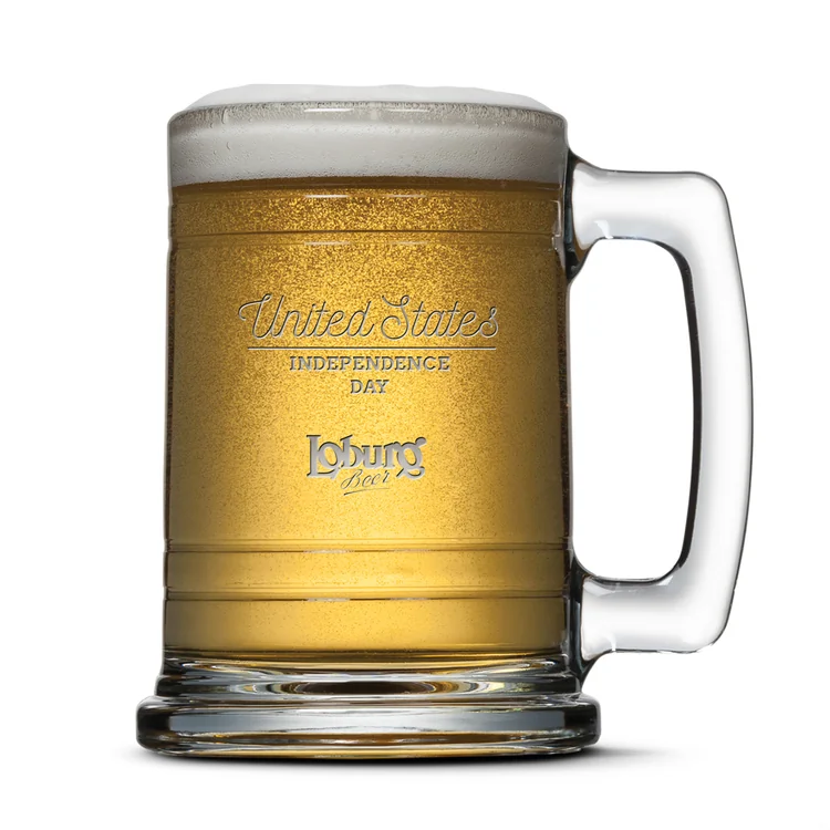 Chester Beer Stein 15 oz - Deep Etch #2