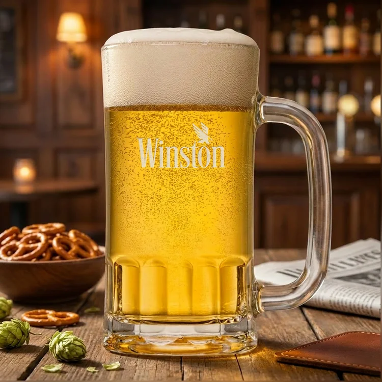 Munich Beer Stein 18 oz - Deep Etch #3