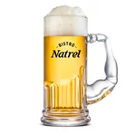 Muscle Man Beer Stein 16 oz - Imprinted