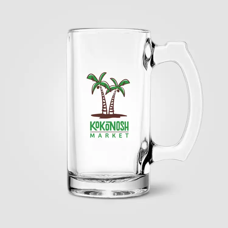 Pintor Glass Beer Mug 12 oz #2