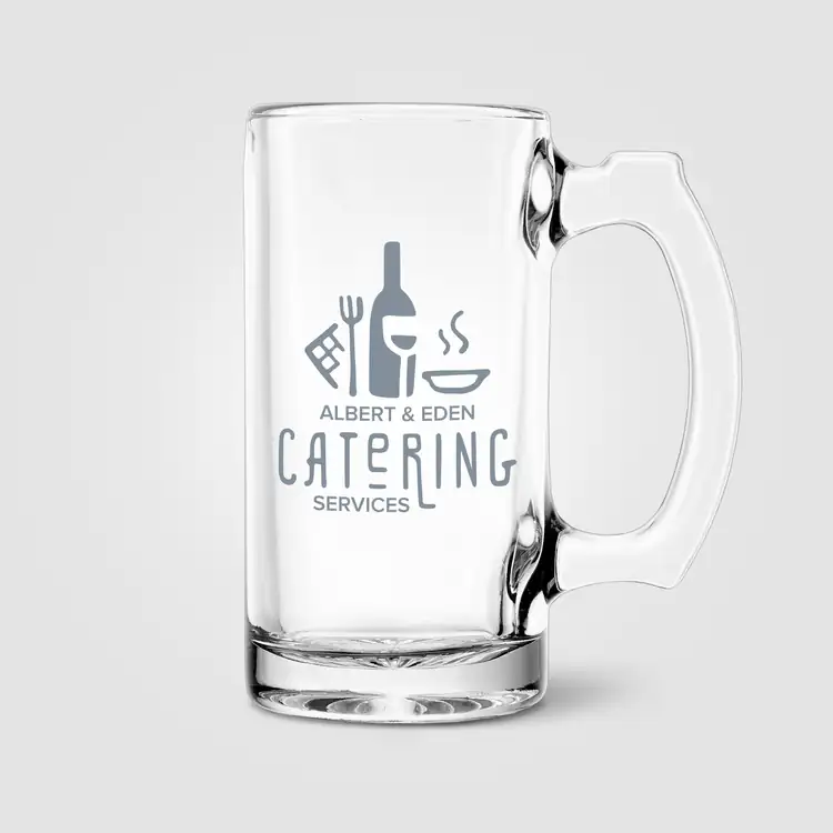Pintor Glass Beer Mug 12 oz #4
