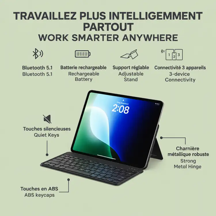 SATECHI OntheGo Bluetooth Keyboard #5