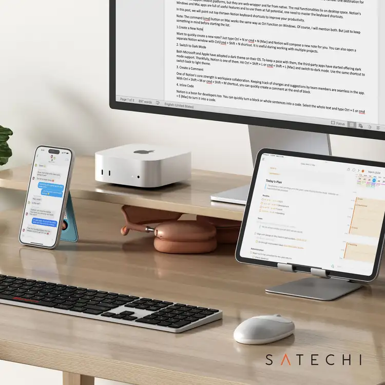 SATECHI Slim X3 Backlit Bluetooth Keyboard #6