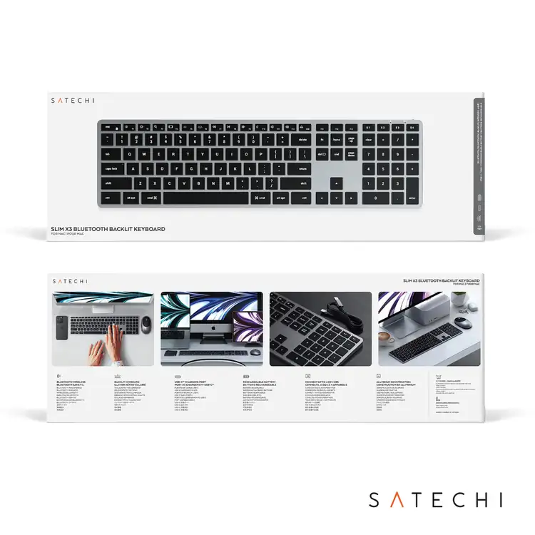 SATECHI Slim X3 Backlit Bluetooth Keyboard #7