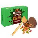 Smash Chocolate Heart with Gummy Bears