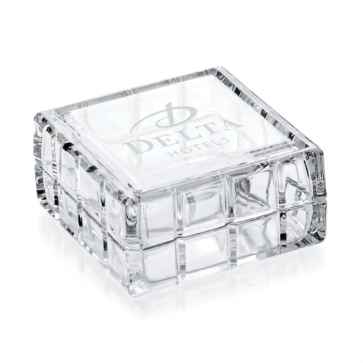 Monticello Trinket Box Deep Etch