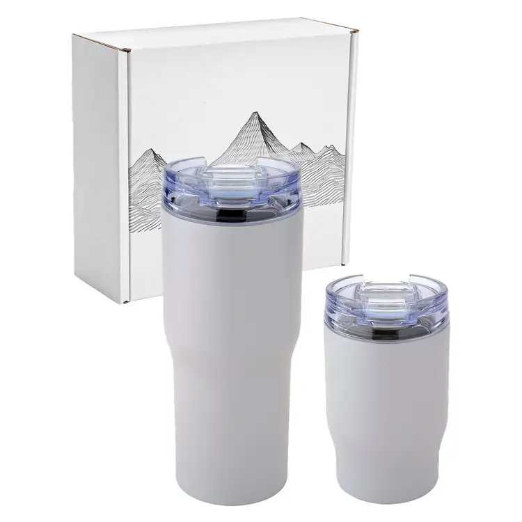 Urban Peak Trail Two-Tumbler Recycled Cardboard Gift Set #2