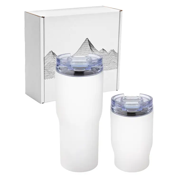Urban Peak Trail Two-Tumbler Recycled Cardboard Gift Set #5