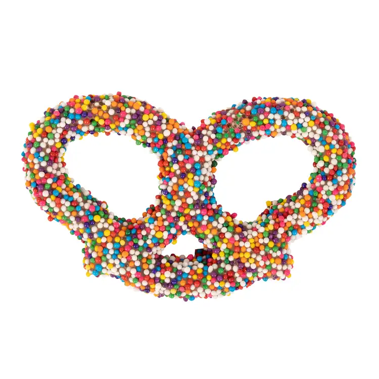 Coffret avec couvercle multicolore de bretzels chocolatés Premier #4