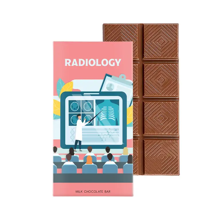 3 oz. Chocolate Bar Bookcase Box #21