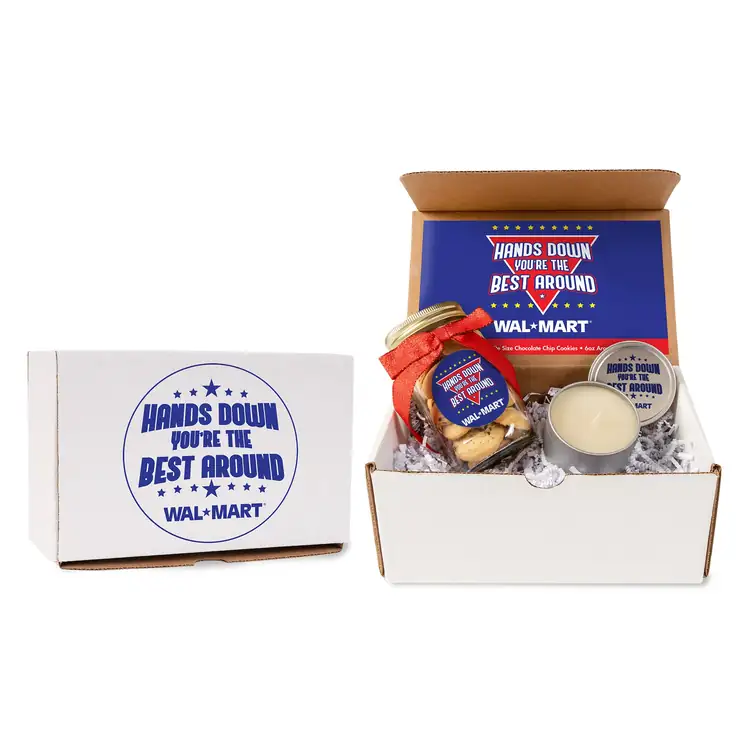 Mason Jar Cookies and Candle Gift Set #5