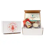 Coffret biscuits en pot Mason et bougie