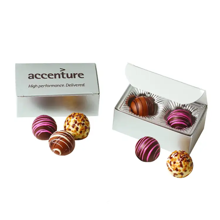 Coffret cadeau de deux truffes