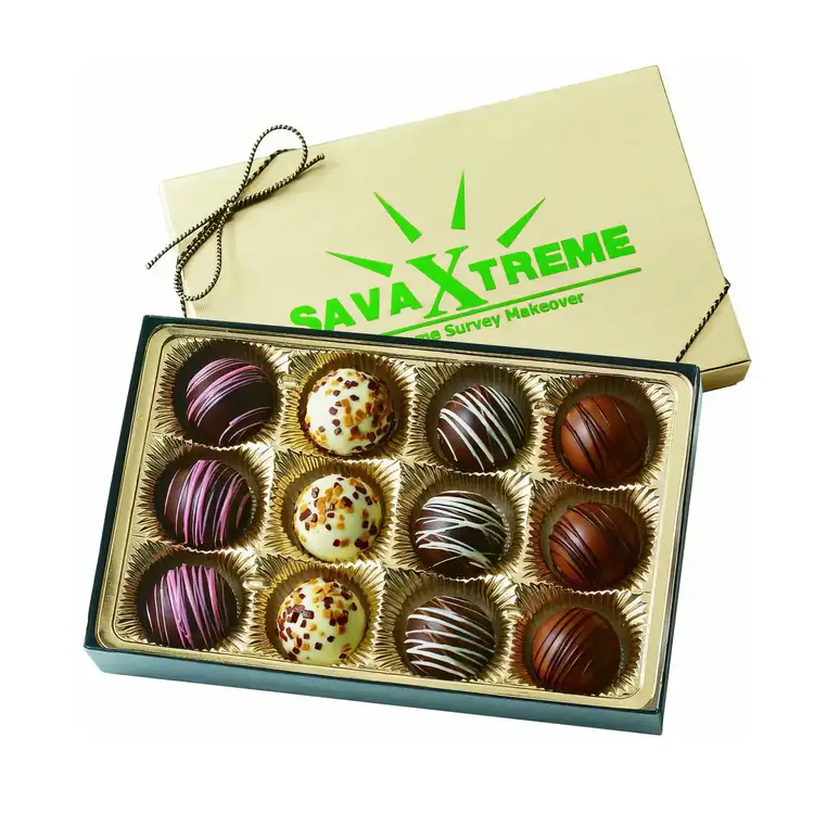 Truffle Gift Box with 12 Truffles #3