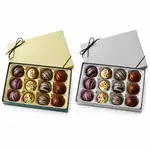 Coffret cadeau de douze truffes