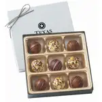Coffret cadeau de neuf truffes