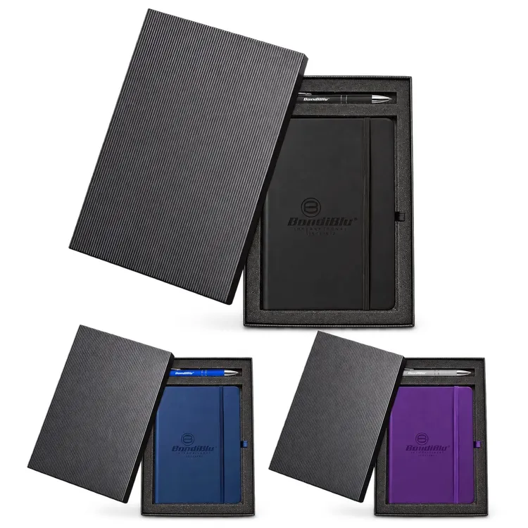 Coffret carnet Eccolo Cool moyen et stylo Clicker