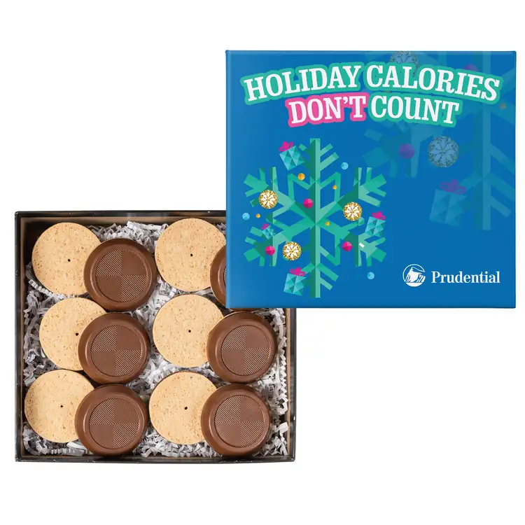 Coffret de 12 biscuits truffés