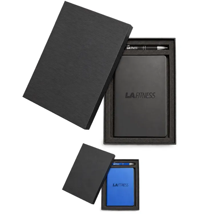 Eccolo Single Meeting 4-Journal Gift Set with Clicker Pen