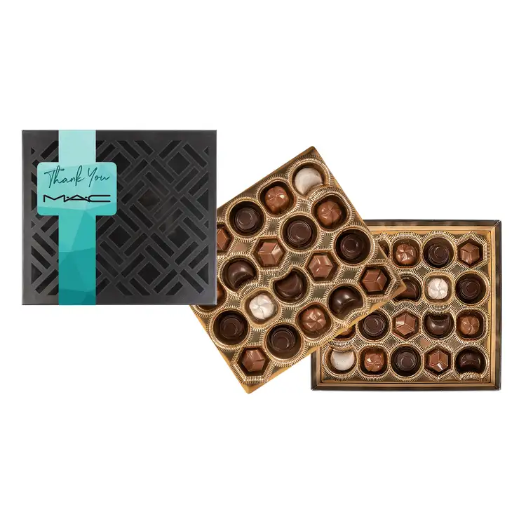 40 Truffle Gift Box with Square Full Colour Band #4
