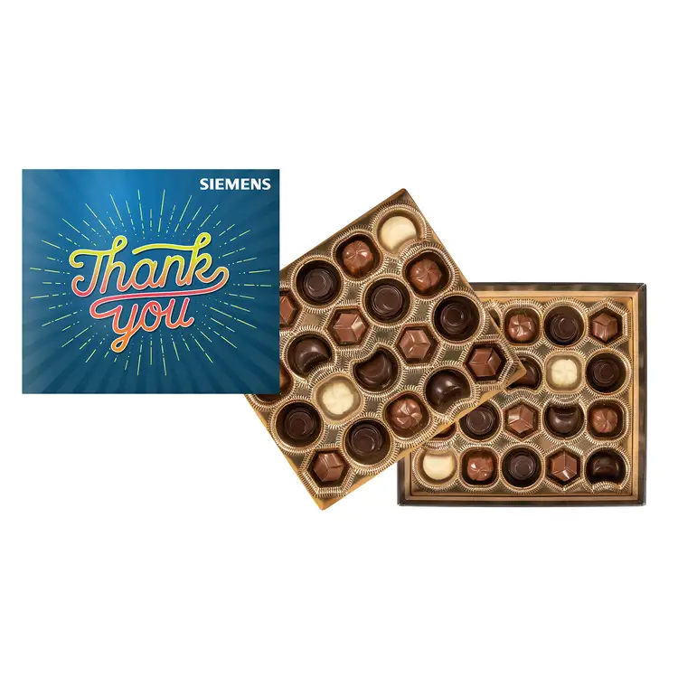 40 Truffle Gift Box with Full Colour Lid