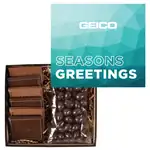 Coffret de 6 biscuits et confiseries à couvercle multicolore