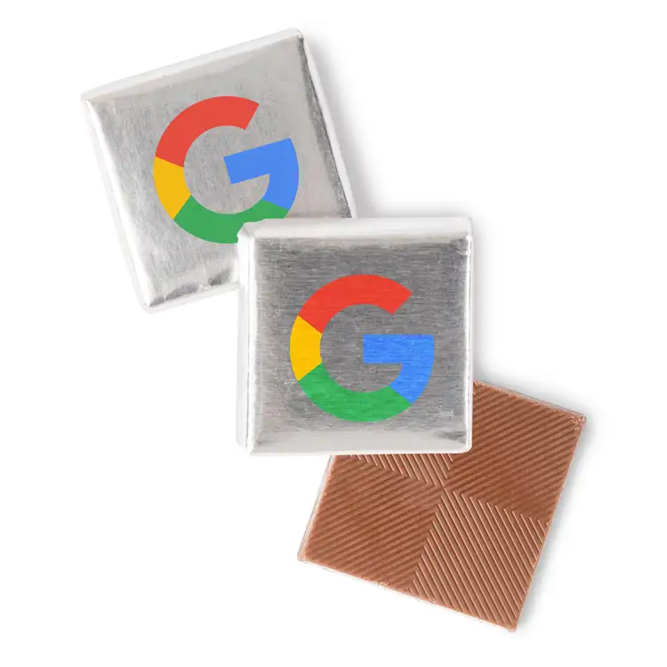 Coffret de 63 carrés de chocolat avec impression multicolore #3