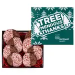 Coffret de 8 sablés chocolatés à la menthe poivrée