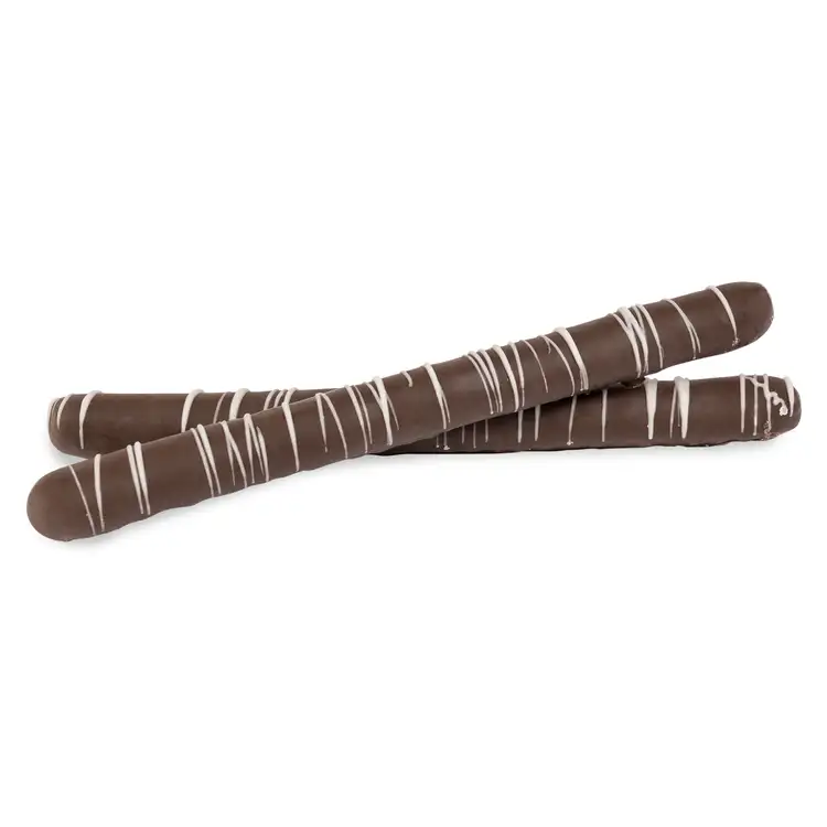 Coffret de bâtonnets de bretzel au chocolat noir et filet blanc #5