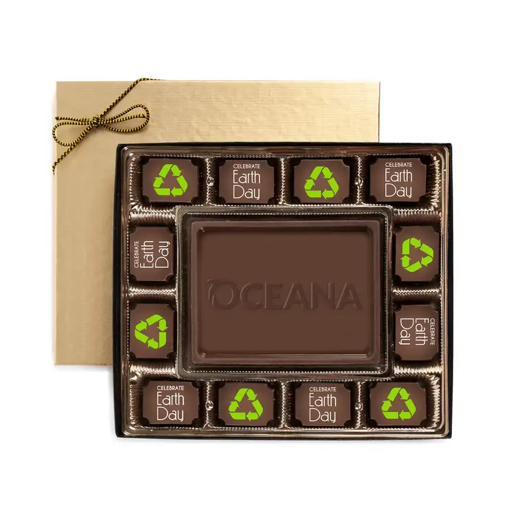 Coffret de chocolat pour le Jour de la Terre