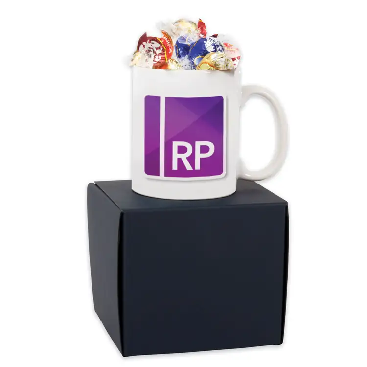Premium Mug Gift Box with Lindt Chocolates