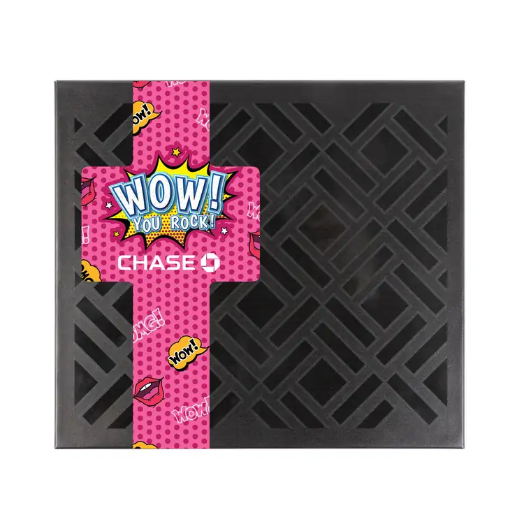 Small Deluxe Gift Box with Square Full Color Band #2