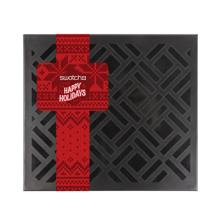 Small Deluxe Gift Box with Square Full Color Band #4