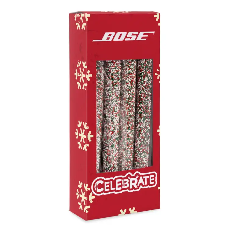 Coffret de huit bâtonnets de bretzel chocolatés des Fêtes #2
