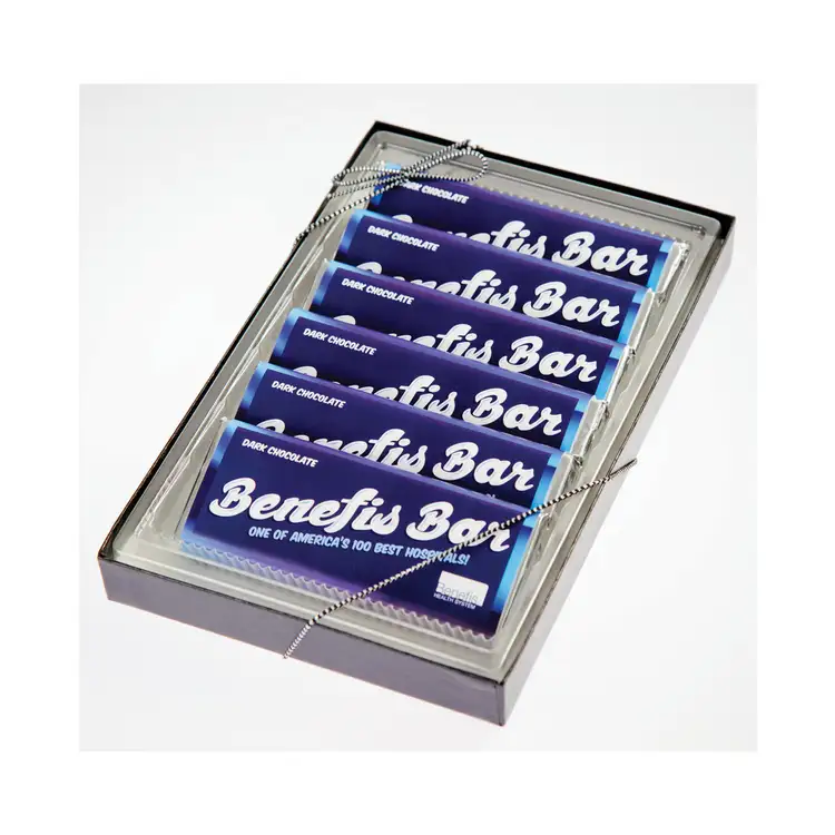 Gift Box of Six Chocolate Bars 1.75 oz