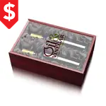 Coffret double Archer pour huile et vinaigre - Multicolore