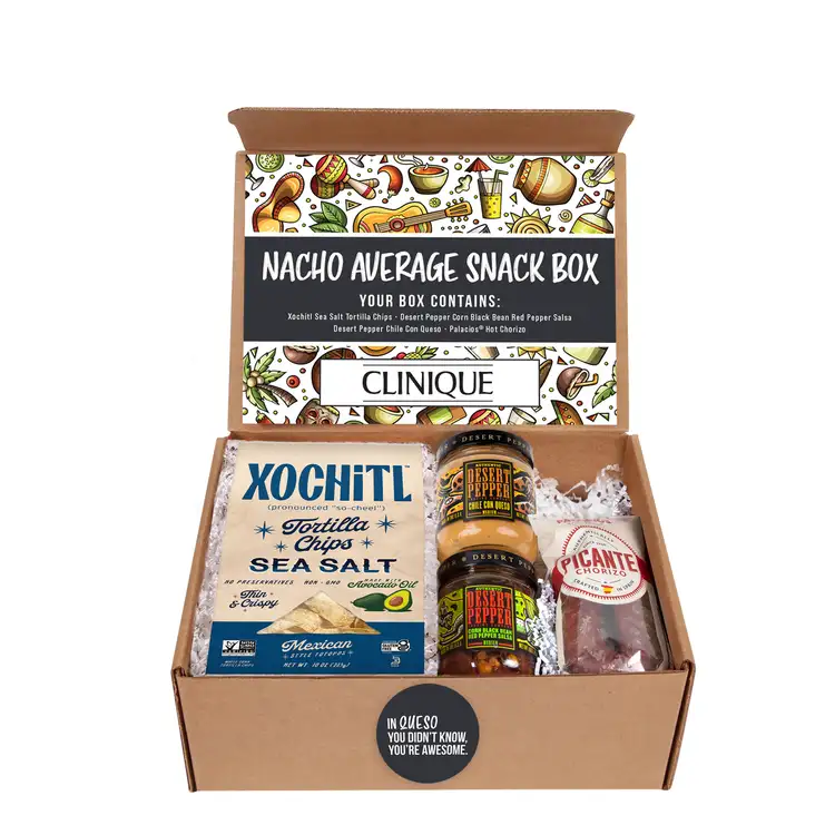 Fiesta gourmet box with chips and dips #2