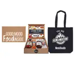 BBQ gourmet kit with tote bag