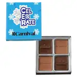 Coffret multicolore de carrés de chocolat 2-1/2 oz