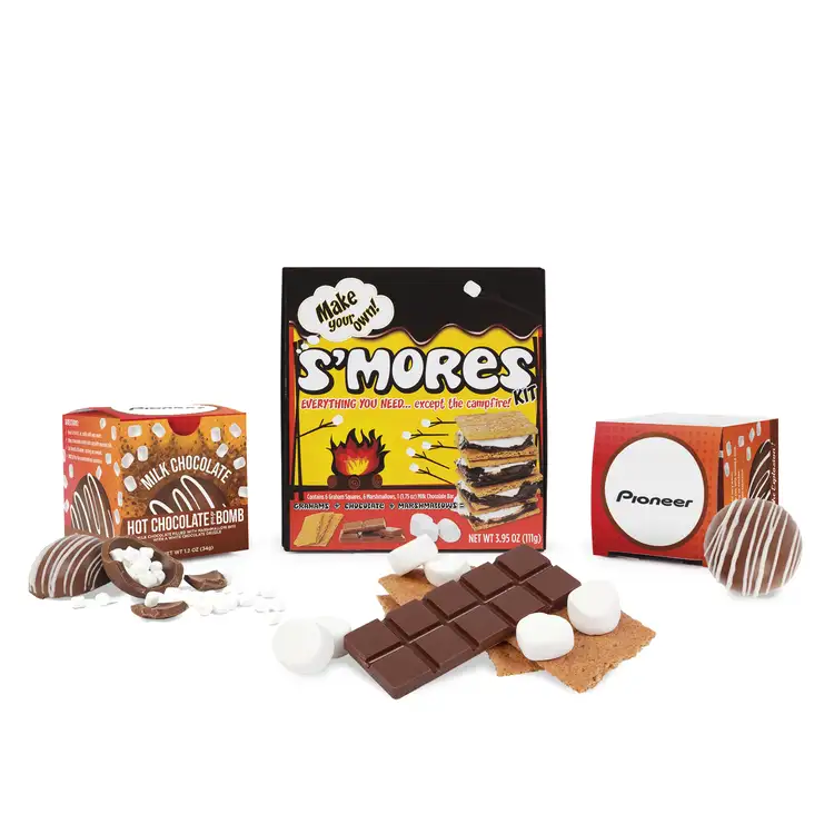S'mores and hot chocolate gift kit with cotton tote #8