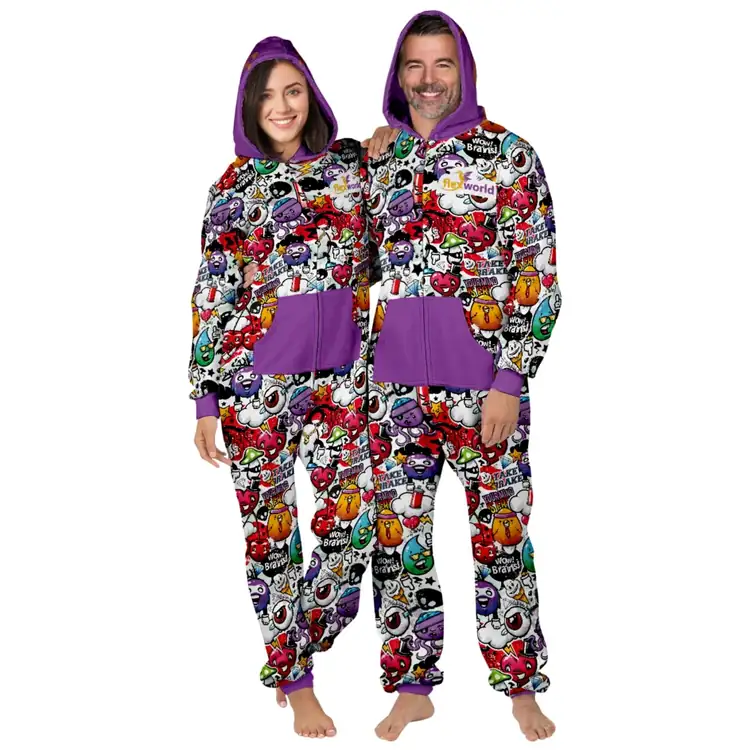 Custom Hooded Lounge Onesie #2