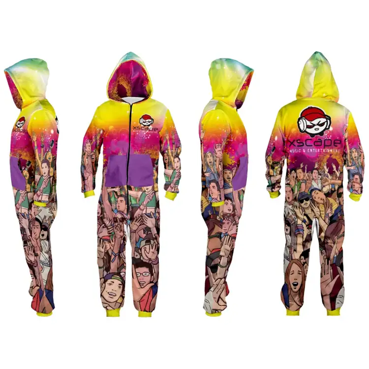 Custom Hooded Lounge Onesie #5