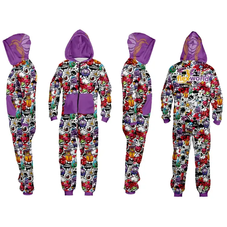 Custom Hooded Lounge Onesie
