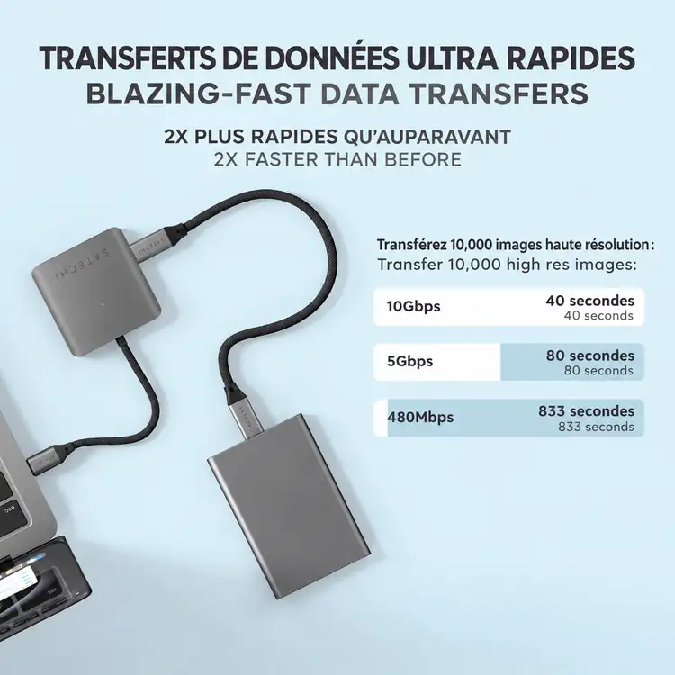 SATECHI 4-Port USB-C Hub with PD #5
