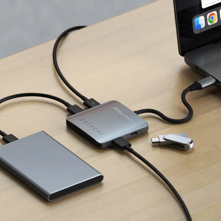 SATECHI 4-Port USB-C Hub with PD #6